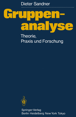 Gruppenanalyse von Ohlmeier,  D., Sandner,  Dieter, Schwarz,  F.