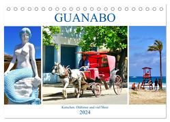 Guanabo – Kutschen, Oldtimer und viel Meer (Tischkalender 2024 DIN A5 quer), CALVENDO Monatskalender von von Loewis of Menar,  Henning