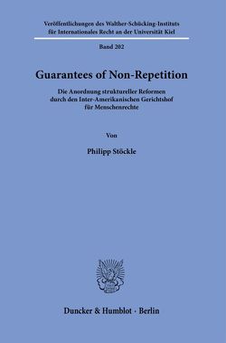 Guarantees of Non-Repetition. von Stoeckle,  Philipp