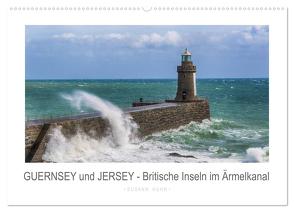 GUERNSEY und JERSEY – Britische Inseln im Ärmelkanal (Wandkalender 2024 DIN A2 quer), CALVENDO Monatskalender von Kuhr,  Susann