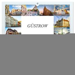 Güstrow Impressionen (hochwertiger Premium Wandkalender 2024 DIN A2 quer), Kunstdruck in Hochglanz von Meutzner,  Dirk