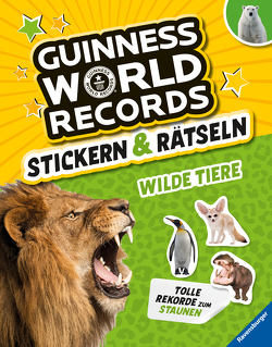 Guinness World Records Stickern und Rätseln: Wilde Tiere von Adler,  Eddi, Richter,  Martine