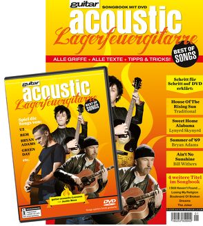 guitar acoustic Lagerfeuergitarre Best of Songs von Nova,  Justin
