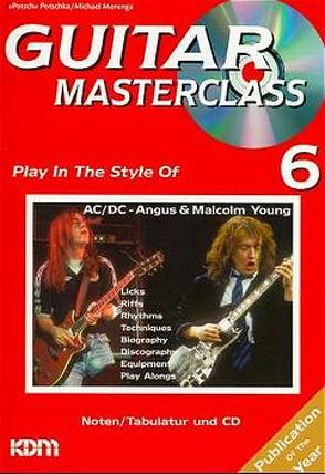 Guitar Masterclass / Guitar Masterclass Band 6 von Morenga,  Michael, Piatkowski,  Pitti, Potschka,  Potsch