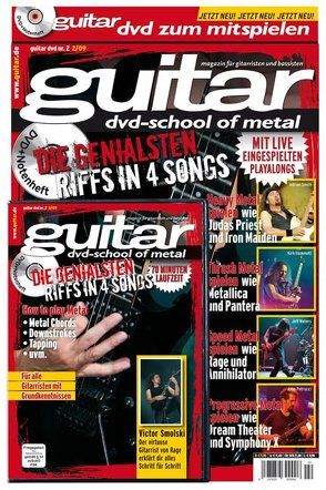 guitar Songbook mit DVD Vol.2: School of Metal von Smolski,  Victor