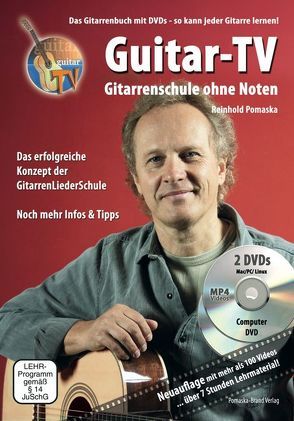 Guitar-TV: Gitarrenschule ohne Noten von Pomaska,  Reinhold