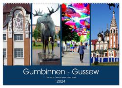 Gumbinnen – Gussew. Das neue Gesicht einer alten Stadt (Wandkalender 2024 DIN A2 quer), CALVENDO Monatskalender von von Loewis of Menar,  Henning