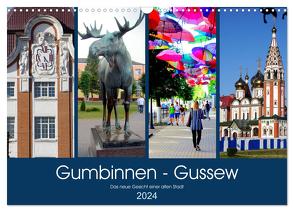 Gumbinnen – Gussew. Das neue Gesicht einer alten Stadt (Wandkalender 2024 DIN A3 quer), CALVENDO Monatskalender von von Loewis of Menar,  Henning