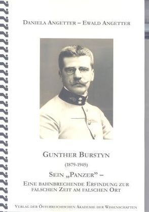 Gunther Burstyn (1879-1945) von Angetter,  Daniela, Angetter,  Ewald