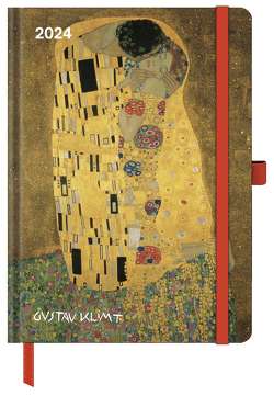Gustav Klimt 2024 – Buchkalender – Taschenkalender – Kunstkalender – 16×22 von Klimt,  Gustav