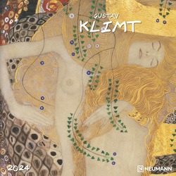 Gustav Klimt 2024 – Wand-Kalender – Broschüren-Kalender – 30×30 – 30×60 geöffnet – Kunst-Kalender von Klimt,  Gustav