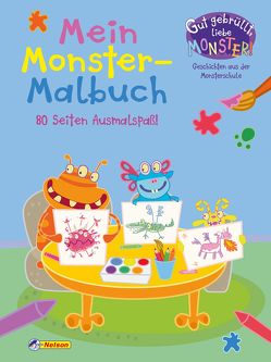 Gut gebrüllt, liebe Monster: Gut gebrüllt, liebe Monster – Mein Monster-Malbuch