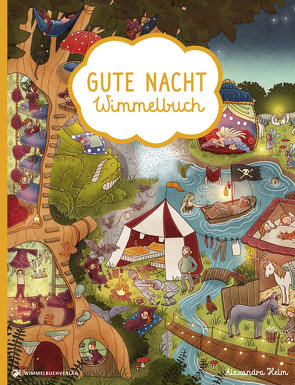 Gute Nacht Wimmelbuch von Helm,  Alexandra