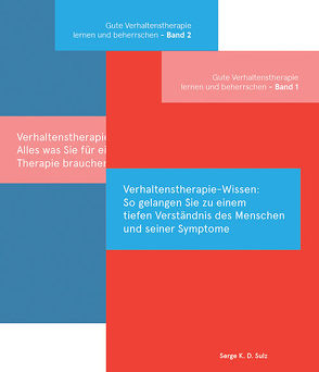 Gute Verhaltenstherapie lernen und beherrschen von Sulz,  Serge K. D.