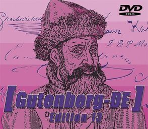 Gutenberg-DE Edition 13 DVD-ROM von Reuters,  Hella