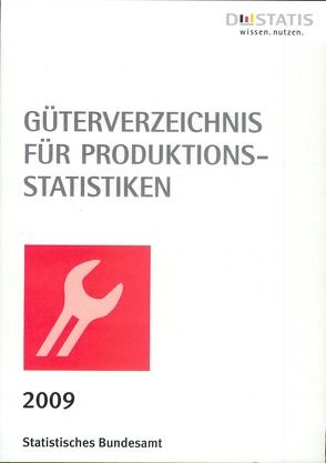Güterverzeichnis für Produktionsstatistiken 2009 (GP 2009)
