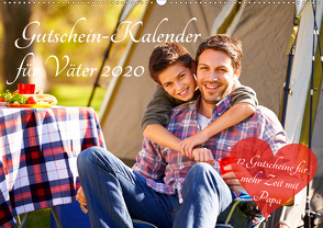 Gutschein-Kalender für Väter 2020 (Wandkalender 2020 DIN A2 quer) von Lehmann (Hrsg.),  Steffani