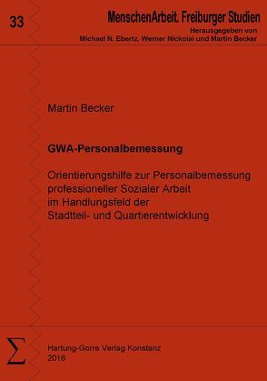 GWA-Personalbemessung von Becker,  Martin