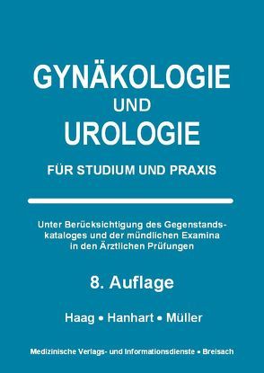 Gynäkologie und Urologie von Haag,  Petra, Hanhart,  Norbert, Mueller,  Markus