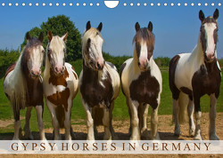 Gypsy Horses (Wandkalender 2023 DIN A4 quer) von weh-zet