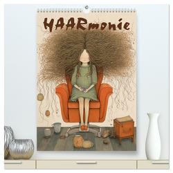 HAARmonie (hochwertiger Premium Wandkalender 2024 DIN A2 hoch), Kunstdruck in Hochglanz von Krätschmer,  Erich