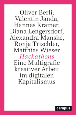 Hackathons von Berli,  Oliver, Janda,  Valentin, Krämer,  Hannes, Lengersdorf,  Diana, Manske,  Alexandra, Trischler,  Ronja, Wieser,  Matthias