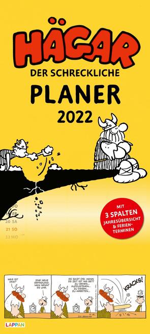 Hägar der Schreckliche – Planer 2022: Monatskalender für die Wand von Browne,  Chris, Browne,  Dik
