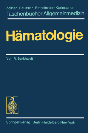 Hämatologie von Burkhardt,  R.