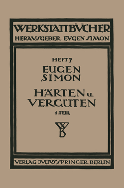 Härten und Vergüten von Simon,  Eugen