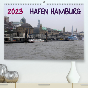Hafen Hamburg 2023 (Premium, hochwertiger DIN A2 Wandkalender 2023, Kunstdruck in Hochglanz) von Dorn,  Markus