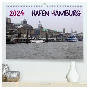Hafen Hamburg 2024 (hochwertiger Premium Wandkalender 2024 DIN A2 quer), Kunstdruck in Hochglanz von Dorn,  Markus
