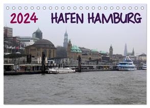 Hafen Hamburg 2024 (Tischkalender 2024 DIN A5 quer), CALVENDO Monatskalender von Dorn,  Markus