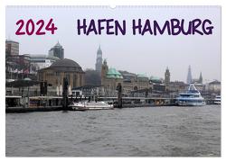 Hafen Hamburg 2024 (Wandkalender 2024 DIN A2 quer), CALVENDO Monatskalender von Dorn,  Markus