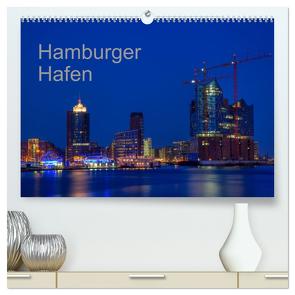 Hafen Hamburg (hochwertiger Premium Wandkalender 2024 DIN A2 quer), Kunstdruck in Hochglanz von Helmut Gulbins,  Dr.