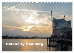 Hafencity Hamburg – die Perspektive (Wandkalender 2024 DIN A3 quer), CALVENDO Monatskalender von Kaum,  Eberhard