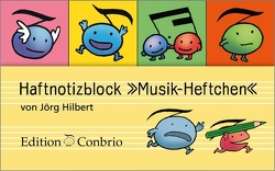 Haftnotizblock Musik-Heftchen von Hilbert,  Jörg