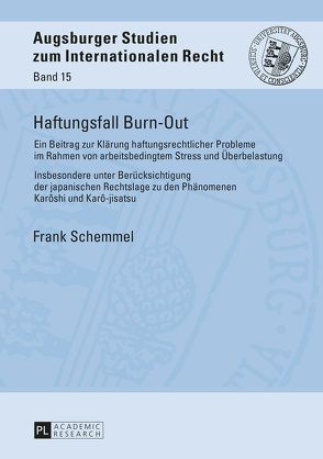 Haftungsfall Burn-Out von Schemmel,  Frank