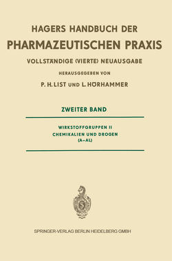 Hagers Handbuch der Pharmazeutischen Praxis von Hager,  Hans Hermann Julius, Kern,  Walther, List,  Paul Heinz, Roth,  Hermann Josef