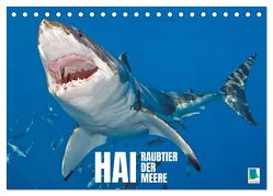 Hai: Raubtier der Meere (Tischkalender 2024 DIN A5 quer), CALVENDO Monatskalender von CALVENDO,  CALVENDO
