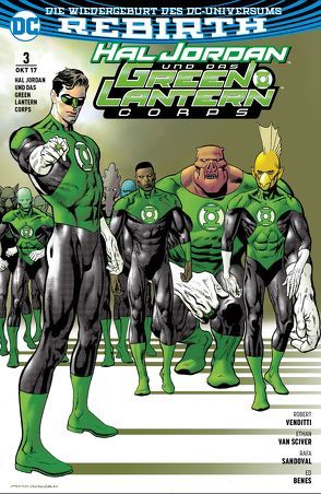 Hal Jordan und das Green Lantern Corps von Benes,  Ed, Heiss,  Christian, Sandoval,  Rafa, van Sciver,  Ethan, Venditti,  Robert