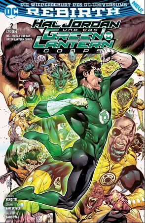 Hal Jordan und das Green Lantern Corps von Heiss,  Christian, Sandoval,  Rafa, van Sciver,  Ethan, Venditti,  Robert