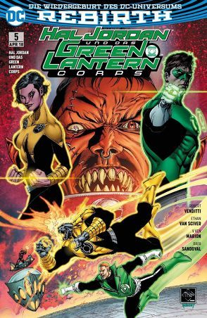 Hal Jordan und das Green Lantern Corps von Heiss,  Christian, Marion,  V. Ken, Sandoval,  Rafa, van Sciver,  Ethan, Venditti,  Robert