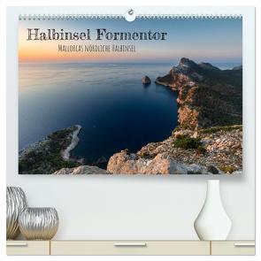 Halbinsel Formentor – Mallorcas nördliche Halbinsel (hochwertiger Premium Wandkalender 2024 DIN A2 quer), Kunstdruck in Hochglanz von de Haan,  Tobias