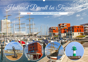 Halbinsel Priwall bei Travemünde – Impressionen von der Ostseeküste (Wandkalender 2023 DIN A2 quer) von Felix,  Holger