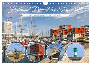 Halbinsel Priwall bei Travemünde – Impressionen von der Ostseeküste (Wandkalender 2024 DIN A4 quer), CALVENDO Monatskalender von Felix,  Holger