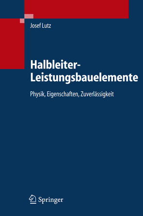 Halbleiter-Leistungsbauelemente von Lutz,  Josef