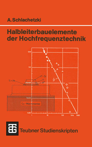 Halbleiterbauelemente der Hochfrequenztechnik von Schlachetzki,  Andreas