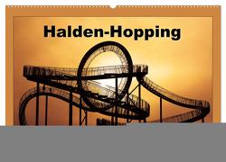 Halden-Hopping (Wandkalender 2024 DIN A2 quer), CALVENDO Monatskalender von Grau,  Anke