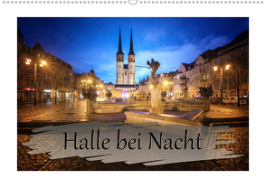 Halle bei Nacht (Wandkalender 2020 DIN A2 quer) von Gierok,  Steffen