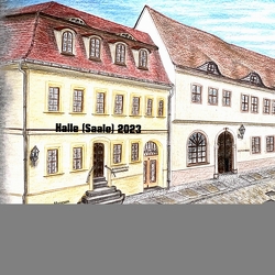 Halle-Kalender 2023 (quadratisch) von Thieme,  Beatrix